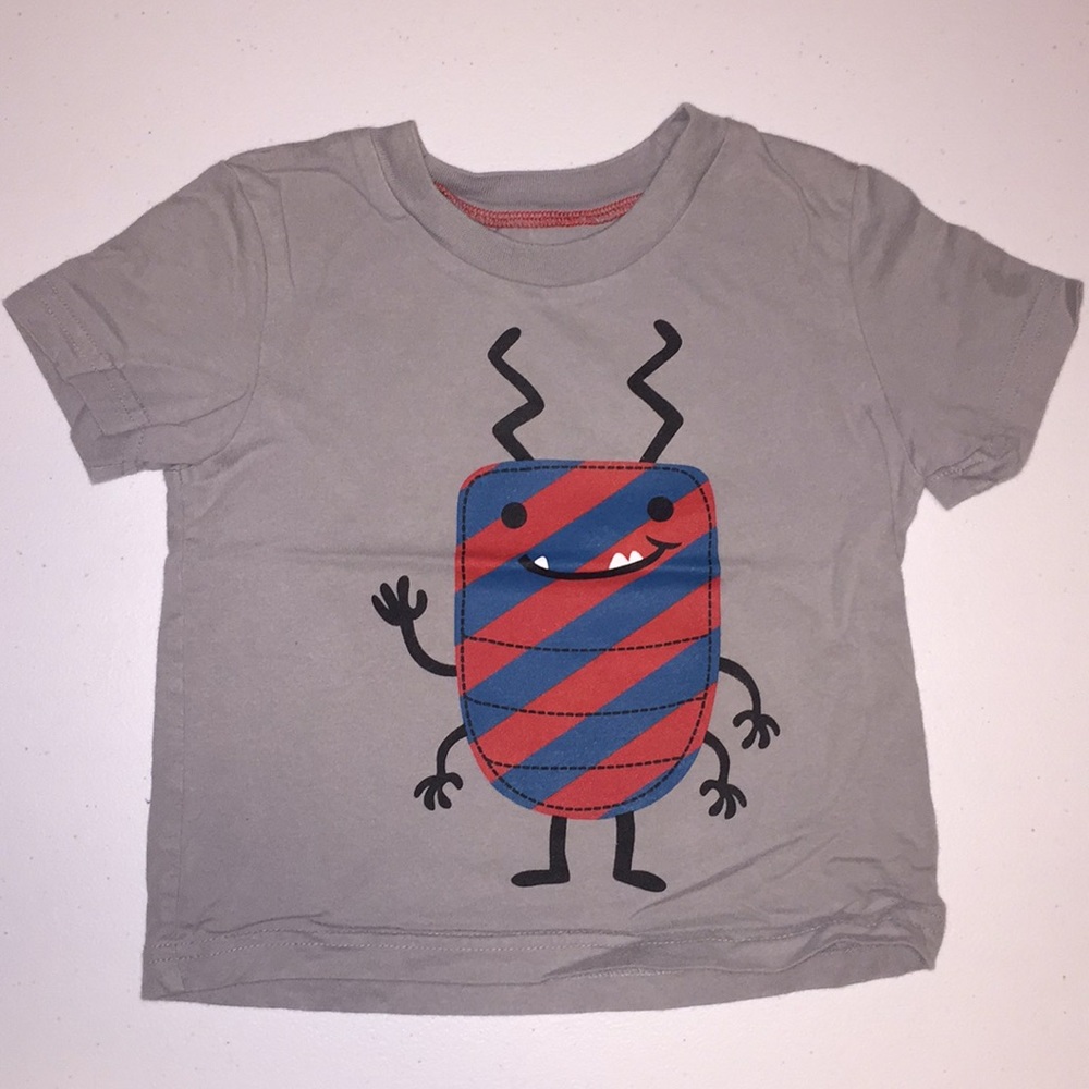 🐜 Circo Bug Grey T-shirt 3T NWOT